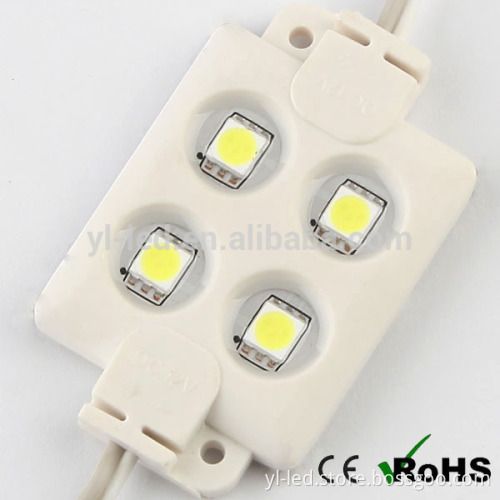 waterproof injection 4 Diode 5050 injection led alphabet letter module, 5050 SMD alphabet letter led lighting